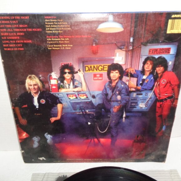 Krokus, Change Of address, Vinyl LP. 1986 VG+ Condition - Picture 3 of 3